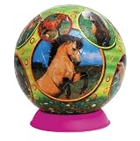 Ravensburger 110421 PUZZLEBALL Kunterbunte Pferdewelt - 