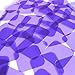 Sequin 30mm Square Shape Diamond Vinyl Go Go Trans Purple