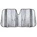 2016 KM WORLD Licensed COUPLE PANDA BEAR Auto Shade Cool Trending Pet Designs Sunshade with Reversible Silver Backing