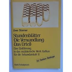 Stundenbl�tter 'Die Verwandlung'; 'Das Urteil': Kafka - Die Verwandlung/Das Urteil
