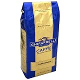 Ghirardelli Caffe Gourmet Coffee Light Roast Whole Bean Double Chocolate, 12 Ounce Bags (Pack of 3)