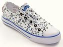 LEVI'S Boys FOXIE Slipon White Printed Canvas