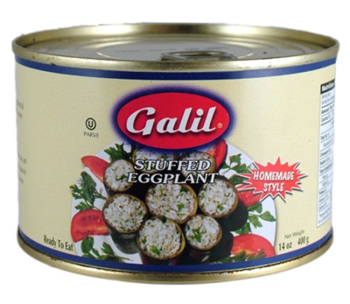 Galil Stuffed Eggplant, 14-Ounces (Pack of 12) by Galil