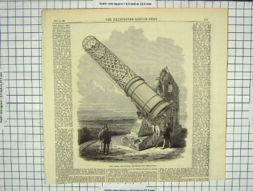 1868 GREAT EQUATORIAL TELESCOPE MELBOURNE ASTRONOMY