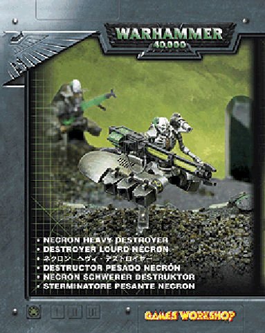 games workshop necron heavy destroyer