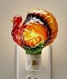 Pack of 6 Thanksgiving Turkey Novelty Night Lights 4