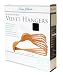 Karen Rhodes 3280 Slim Anti-Slip Velvet Hangers, Camel, Set of 24