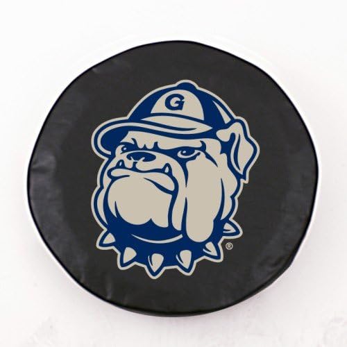 Georgetown Hoyas Black Tire Cover, Small