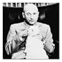 Donald Pleasence B&W Box Canvas Print Gallery Wrapped (You Only Live Twice)