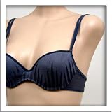 Venus Blue Grey Sheer Mesh 3/4 Cup Bra #1551 sz 34A