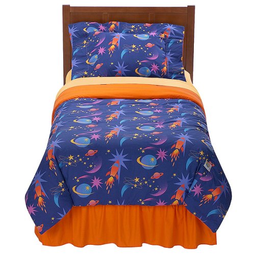 Star Rocket Comforter Set - Twin