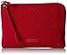 Vera Bradley Iconic RFID Wristlet Vera, Cardinal red