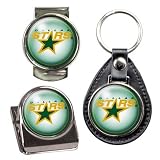 Dallas Stars Stocking Stuffer Set - Key Chain, Money Clip & Magnet Clip