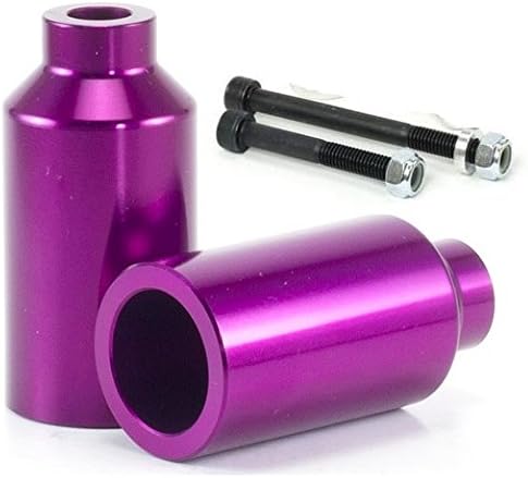 Tilt CHROMO STREET Pegs Kit Includes Front And Rear Axle PURPLE