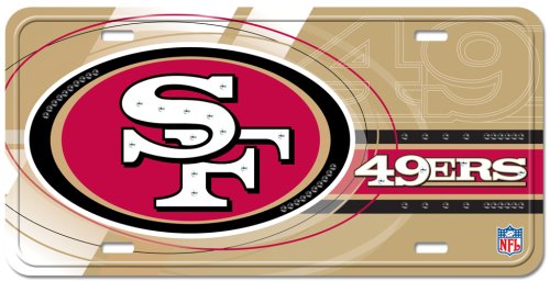 San Francisco 49ers Street Flair Plate