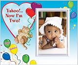 Yahoo..Now I'm Two - Birthday Picture Frame Gift