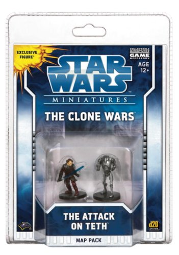 Star Wars Miniatures The Clone Wars: The Attack on Teth: A Star Wars Miniatures Map PackFrom Star Wars