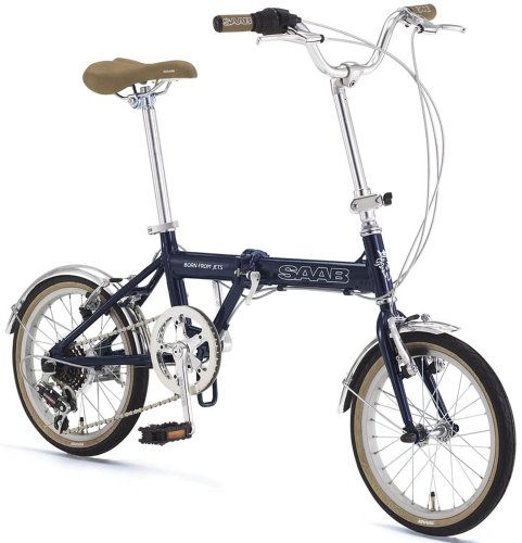 SAAB(�T�[�u) �A���~�� 16�C���` �V�}�m6�X�s�[�h �t�H�[���f�B���O�o�C�N SAAB AL-FDB166