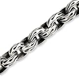 Sterling Silver Antiqued Gothic Bracelet
