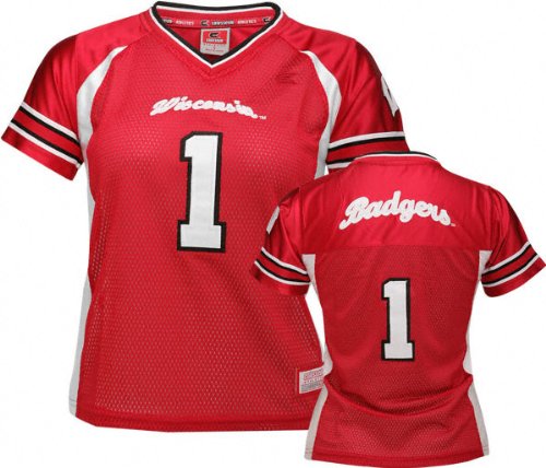 Buy Wisconsin Badgers -Ladies- Dynasty Football Jersey