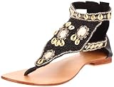 Cocobelle Womens Sea Shells Thong Sandal Sandal
