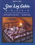 Star Log Cabin Quilt (Quilt in a Day)