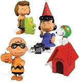  : Peanuts Charlie Brown Great Pumpkin 2009 Action Figure Set of 4