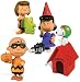 Search : Peanuts Charlie Brown Great Pumpkin 2009 Action Figure Set of 4