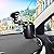 Zone Tech Recessed Folding Cup Drink Holder - Black Premium Quality Recessed Sturdy Black Folding Vehicle Adjustable Drink Cup Holder