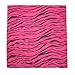 CTM Women's Cotton Neon Zebra Print Bandanas
