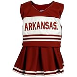 Arkansas Razorbacks Cardinal Toddler Cheerleader Outfit