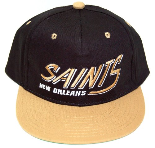 Vintage New Orleans Saints Flatbill Snapback Cap Hat