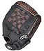 Rawlings Youth Players Series Baseball Pattern Glove (Dark Brown/Black, Right Hand Throw, 11-Inch)