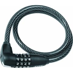 ABUS Fahrradschloss Numerino 1290/65, schwarz, 65 cm