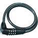ABUS Fahrradschloss Numerino 1290/65, schwarz, 65 cm
