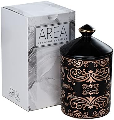 Scented Candles by Area. 100% Soy Wax Aromatherapy Candle- Loft Design (Lavender Scent)