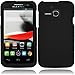 Generic for Alcatel One Touch Evolve 5020T 5020 - Rubberized Cover Case - Retail Packaging - Black