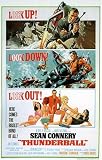 Vintage Ian Fleming's James Bond 007 Movie Poster 