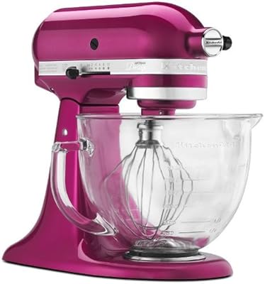 New Kitchenaid Artisan Design Stand Mixer Raspberry Ice Ksm155gbri Cook 4 Cure Fast Shipping Ship ALL Country