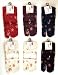 Set of 6 Women's Japanese Tabi Socks - Assorted Colors with Flowers 3, 22-25cm (Sizes 5 to 8)