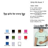 TWO GIRLS FOR EVERY BOY T-Shirt - 100% Baby Rib Jersey Combed Cotton WOMEN'S T-Shirt - Sweat Shop Free