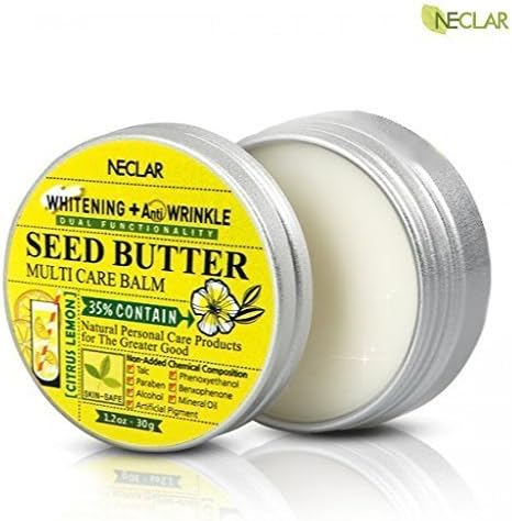 [Neclar] Seed Butter Multi Care Balm 30g - 2 Type (#Citrus lemon)