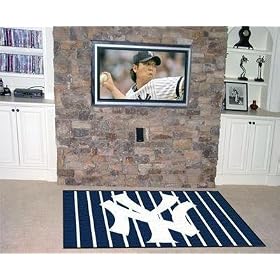 New York Yankees 4x6 Rug 4X6 Floor Mat (Rug)