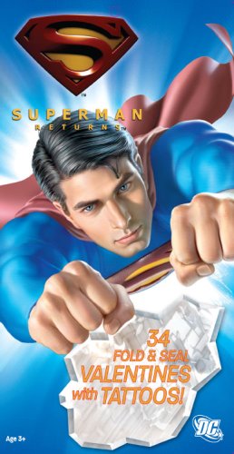 Superman Returns: 34 Fold & Seal Valentines with Tattoos!