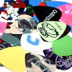 Plektren - Picks - Plektrum / 25er Set / gemischte St�rken & Ausf�hrungen