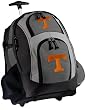 University of Tennessee Rolling Backpack Deluxe Gray Tennessee Vols Logo - Our Best Backpacks Bags with Wheels or School Trolley Bags Carry-Ons - Unique Gifts