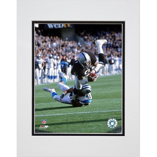 Photo File Oakland Raiders Tim Brown Action Matted Photo