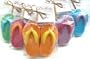 Flip Flop Designer Soap - Vegetable Glycerin - Hand Crafted in the USA, Blue