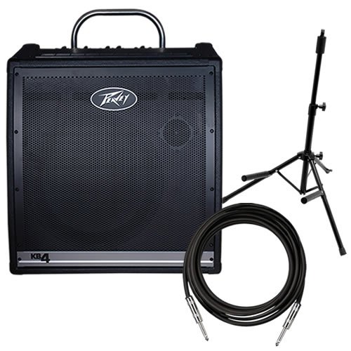 Peavey KB4 Keyboard Amplifier AMP PAK w/ Amp Stand & Instrument Cable