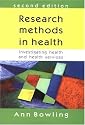 Research Methods in Health: Investigating Health and Health Services